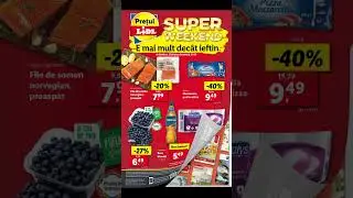 Lidl Oferte Super Weekend Sambata 31 August si Duminica 1 Septembrie 2024!  #lidl #lidlromania