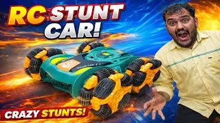 RC Stunt Car Testing and Unboxing Video 😱😱 || Remote Control Toy Car Video || #unboxing #toyvideo 