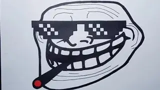 How To Draw Troll Face rat step by step Drawing rat Tutorial 