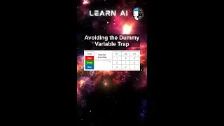 Avoiding the Dummy Variable Trap #ai #artificialintelligence #machinelearning #aiagent #Avoiding