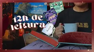 12 horas de leitura + leia comigo por 30 minutos | Sonho de Estante