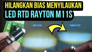 Cara Mengatur Cut Off Cahaya Lampu LED RAYTON RTD M11S