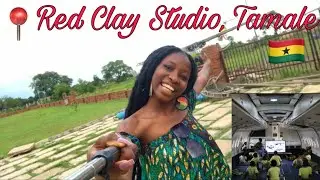 Inside Ibrahim Mahama’s Red Clay Studio of “Ghosts“ 🇬🇭 #ghanatravelvlogs2021