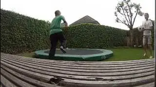 trampo voetbaltrick deel 1