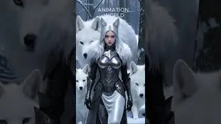 She Slept in the Arms of a Giant Snow Fox ❄️🦊✨ #Shorts&rdquo;