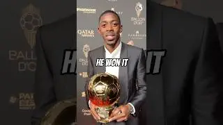 Ousmane Demb&eacute;l&eacute; has won the 2025 ballon d or😍