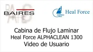 Cabina de Flujo Laminar HEALFORCE ALPHACLEAN 1300