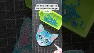 Diamond painting - Sleutelhanger - DIY kit - Ontspanning - Creatief bezig zijn