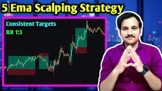 💸Crypto Me Easiest 5 Ema Scalping Setup || Daily Trades Captured In BTC/ETH ||