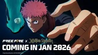 Free Fire &times; Jujutsu Kaisen is coming in January 2026 | Free Fire Official
