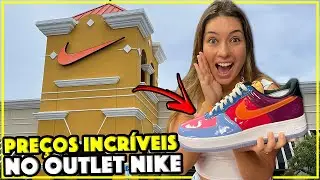 TOUR COMPLETO NA NIKE DO OUTLET DE ORLANDO - ATUALIZADO