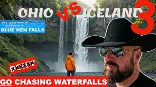 Iceland Waterfalls vs Blue Hen Falls Ohio