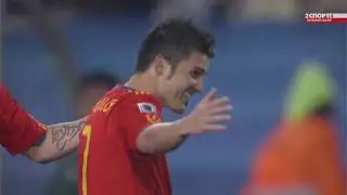 World Cup 2010  Spain Honduras  2 0  David Villa S&aacute;nchez