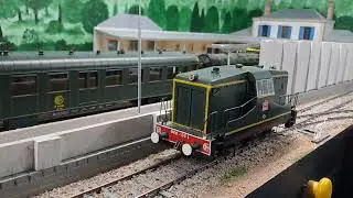 Vidéo de manœuvre de wagons STEF RAIL 43, sur mon réseau de Roscoff au 1/43ème