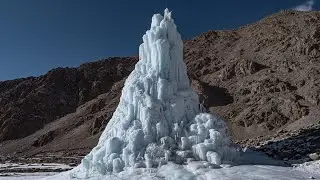 ICE STUPAS ( ARTIFICIAL GLACIERS )