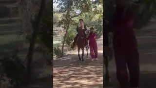 Malik Hasnain horse riding