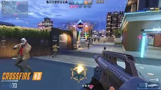 CrossFire HD - New Clown Mode Rooftop Club Map Gameplay - Official Ver 2021