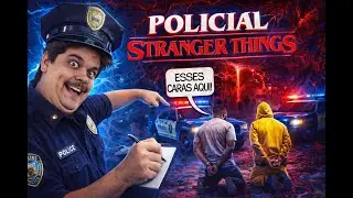Hawkins police officer on patrol, things went wrong for everyone in GTA RP LOL