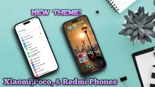 IOS TERBARU !! 2 TEMA XIAOMI HYPEROS TAMPILAN MIRIP IPHONE LAGI