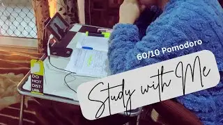 3 Hours Study with Me, Real room sounds, No music, 60/10 Pomodoro