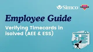 Verifying Timecards in isolved (AEE & ESS) | Employee Guide