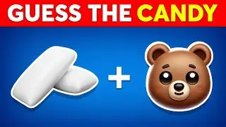 Can You Guess The CANDY By Emoji? 🍬 Emoji Quiz