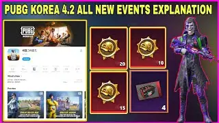 PUBG Korea 4.2 Update Finally here! 😱🔥 New Events, FREE Donkatsu Medals & Rewards!