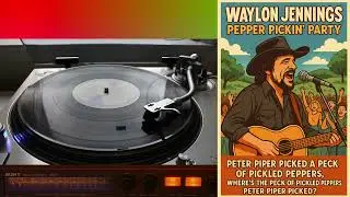 Waylon Jennings influenced (AI) Peter Piper Peppers 2 versions long mix The Nicholas Brothers dance