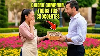NADIE QUISO COMPRAR UN CHOCOLATE DE ELLA    HASTA QUE UN MILLONARIO HIZO ALGO QUE CAMBIÓ SU VIDA