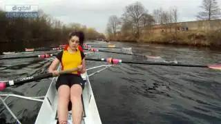 GUBC Western Head 2011 - GRC Womens Novice Eight CoxCam - part1 *HD*