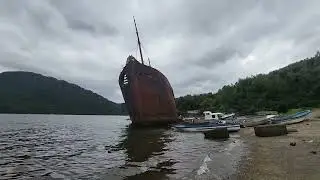 Shipwreck of `Viña del Mar', a Former British Ship named `Andorinha' (built 1911)