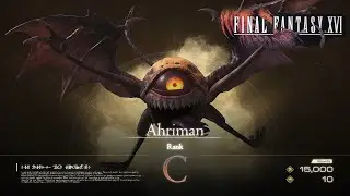 FINAL FANTASY 16 (XVI) &bull; Ahriman &bull; Notorious Mark Hunt Board in Hardest Difficulty