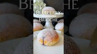 Ad | Blueberry Brioche Recipe (in the Description) #blueberry #brioche #recipe
