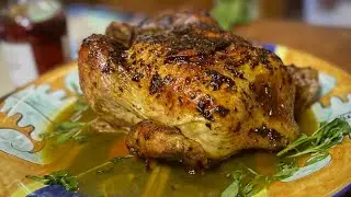 Tarragon Cognac Roasted Chicken recipe | Cooking with Styles