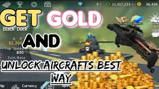 Get GOLD & Unlock all aircrafts, EXPLAINED||GUNSHIP BATTLE 3D