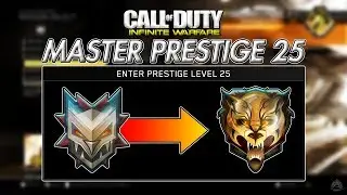MASTER PRESTIGE 25! MACTAV-45 EXTRA STOCK AMMO! [Infinite Warfare Road to Grand Master Prestige]