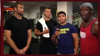 Clayton Stoner & Kevin Bieska Post Workout Routines