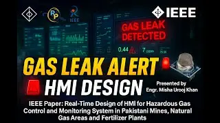 Real-Time HMI for Hazardous Gas Detection & Monitoring Using Industrial Automation Techniques