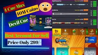 4 Cue Max Account Sell | Devil Cue | Best Account Sell Today &hearts;️🇳🇪🔥