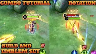 HAYABUSA TUTORIAL 2022 - ROTATION | COMBO TUTORIAL | BEST BUILD AND EMBLEM SET FOR HAYABUSA
