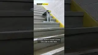 Ladder-Aide Pro for Easy Stair Ladder Use