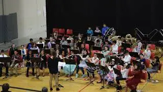 Redmond Elementary Schools - 2nd Year Adv. Band (ALL THROUGH THE NIGHT)