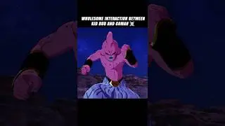 Здоровое взаимодействие между Малышом Буу и Королем Гомахом 🥶 #crashout #kidbuu #sparkingzero #dr...