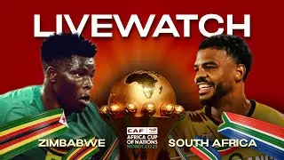 SOUTHERN AFRICAN DERBY 🔥 Zimbabwe vs South Africa | AFCON LIVE 📱