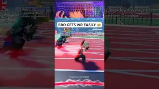 Bro gets world record easily #trackandfieldinfinite #roblox #speed