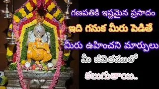 గణపతికి ఇష్టమైనవి ఏంటో చాగంటి వారి ప్రవచనంలో!! #sankashtichaturdi #chaganti #ganapati #spiritual #yt