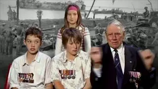 Mark Ernest Wells, Australian WWII Veteran interviewed in 2007 with grandchildren