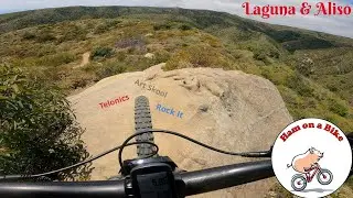 Laguna Beach and Aliso Woods MTB | Rock-It | Telonics | Art School