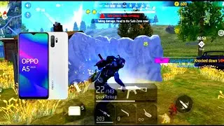 90% Headshot Rate⚡❤OPPO A5 2020📲 Settings⚙️Hud + Sensi + Dpi [Free Fire Highlights]😍 #freefiremobile