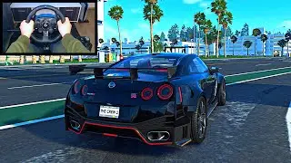 Nissan GTR R35 | The Crew 2 | Logitech G923 Steering Wheel Gameplay